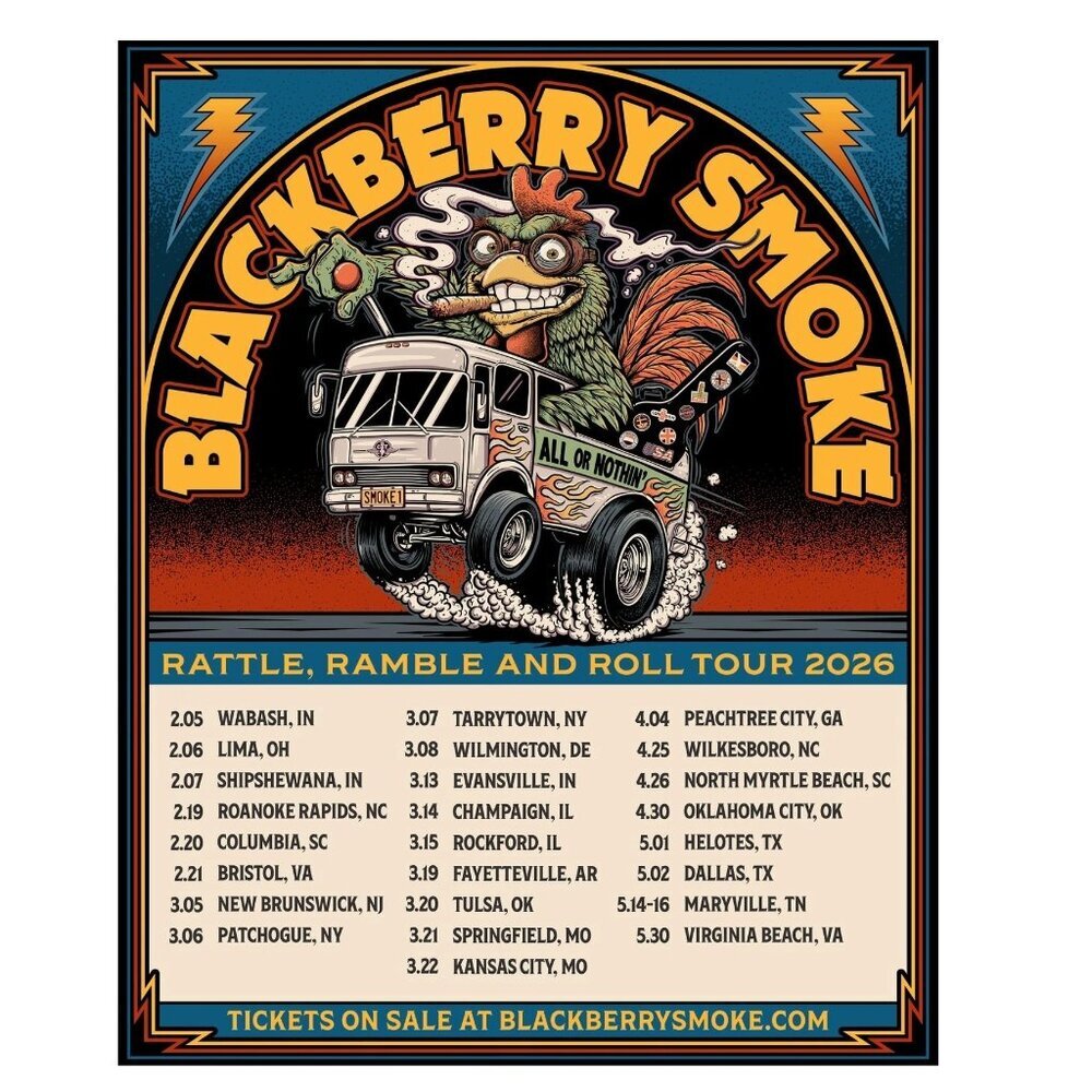 Blackberry Smoke 2026 Poster 165